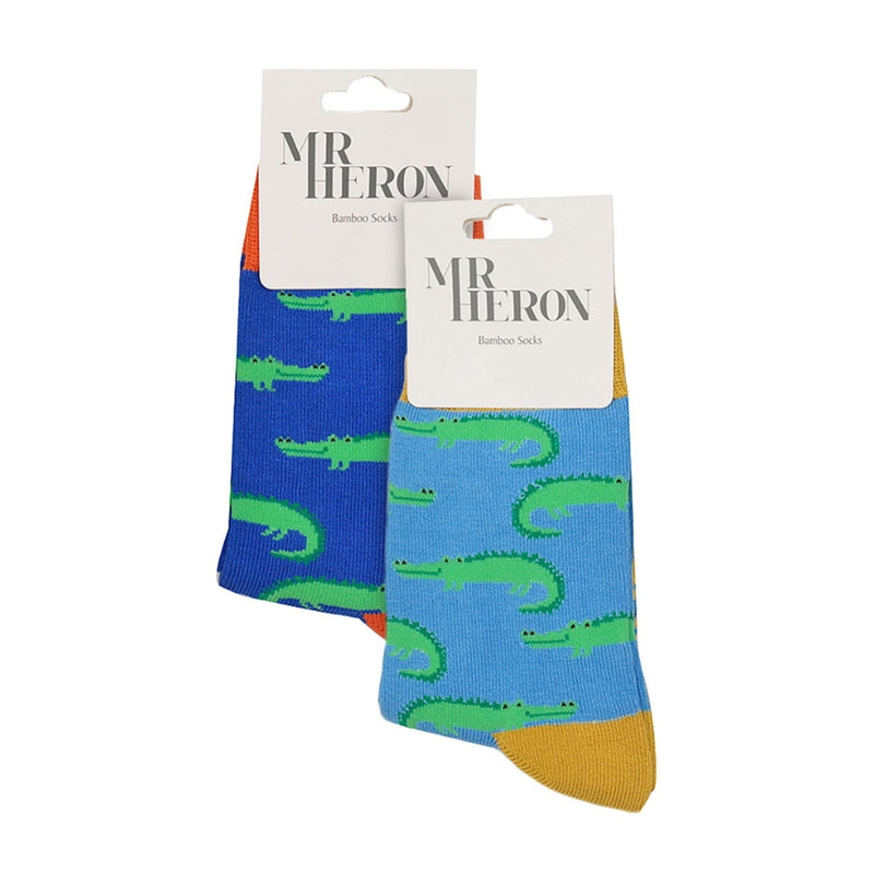 2 Pack Boys Animal Pattern Soft Breathable Bamboo Socks