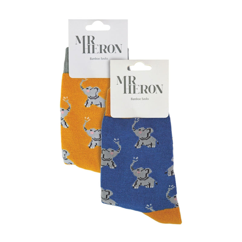 2 Pack Boys Animal Pattern Soft Breathable Bamboo Socks