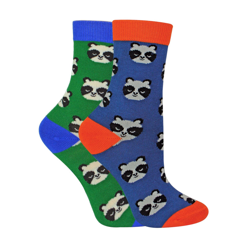 2 Pack Boys Animal Pattern Soft Breathable Bamboo Socks