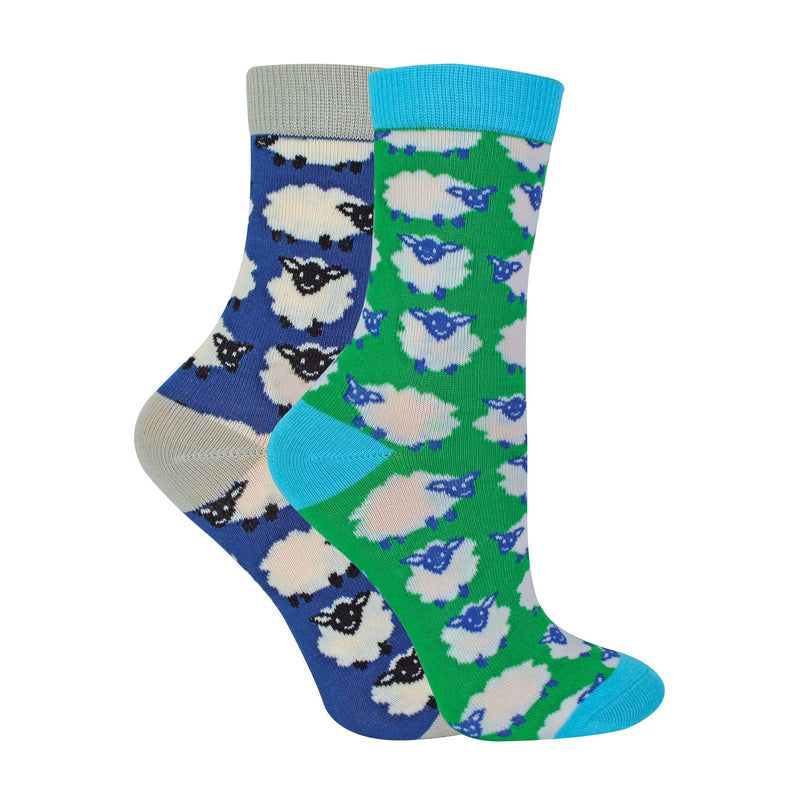 2 Pack Boys Animal Pattern Soft Breathable Bamboo Socks