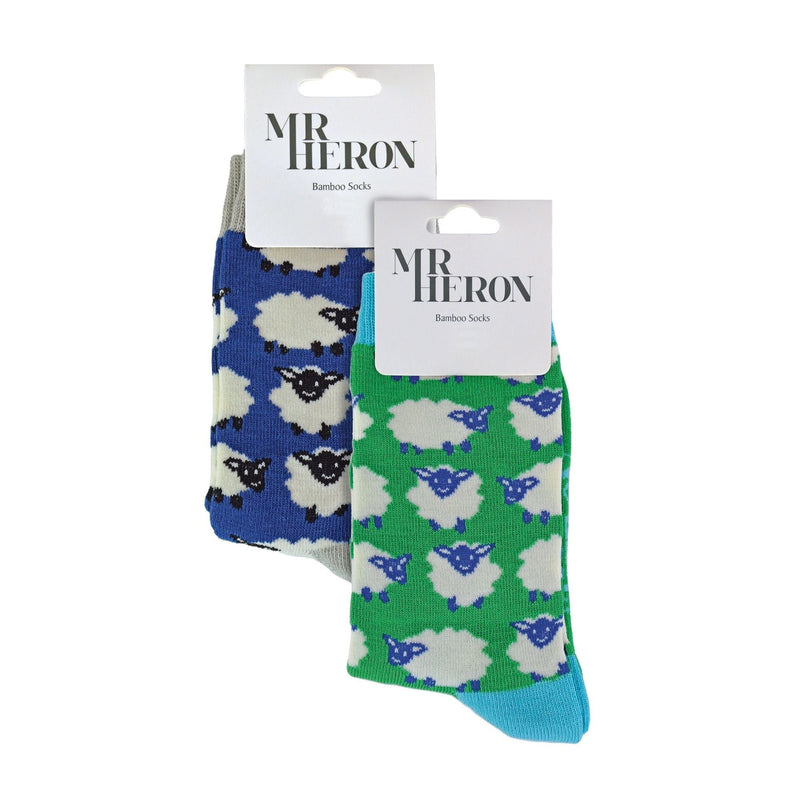 2 Pack Boys Animal Pattern Soft Breathable Bamboo Socks