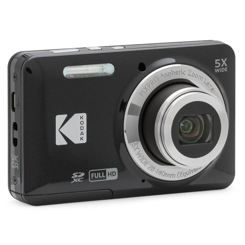 Kodak PIXPRO X55 16MP 5x Zoom Compact Camera - Black