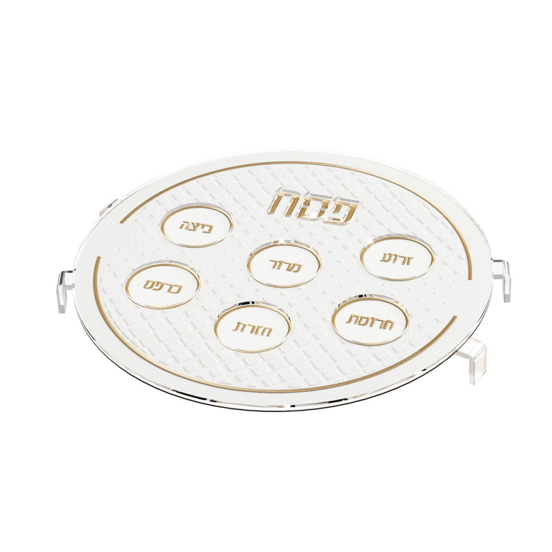 Leatherite Dimaond Seder Plate