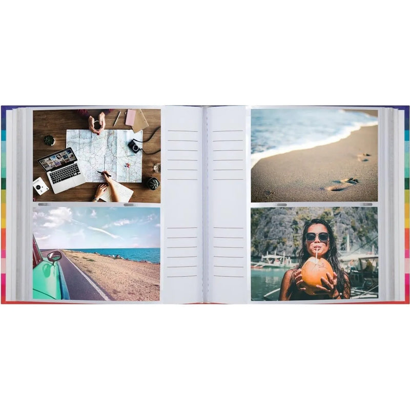 Kenro Rainbow Design Memo Photo Album for 200 6x4" Photos
