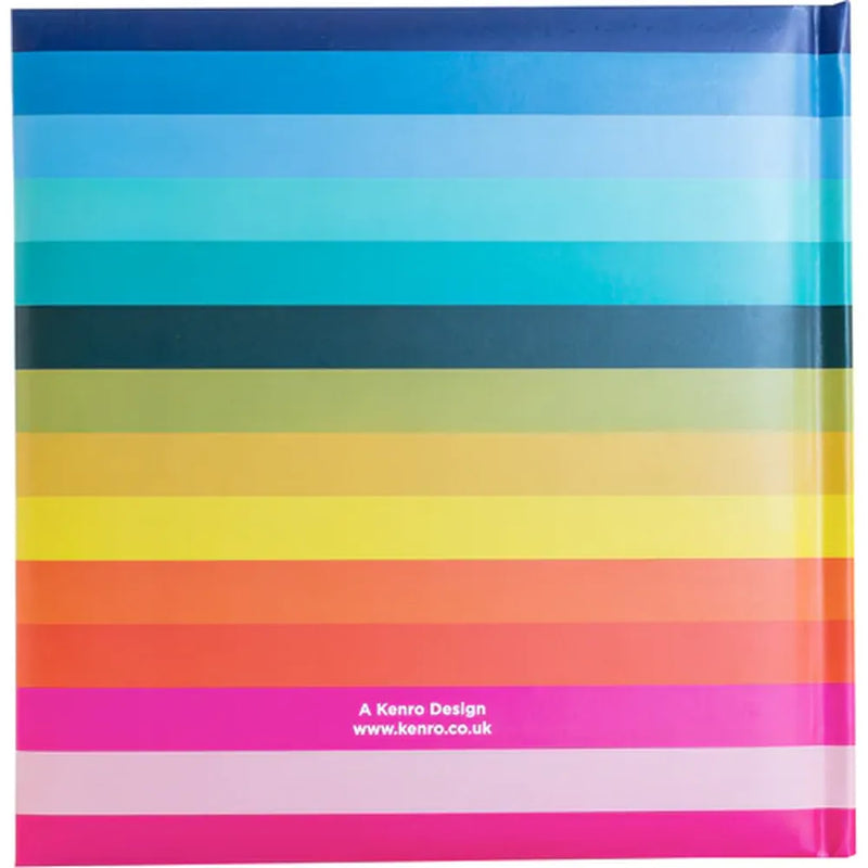Kenro Rainbow Design Memo Photo Album for 100 7x5" Photos