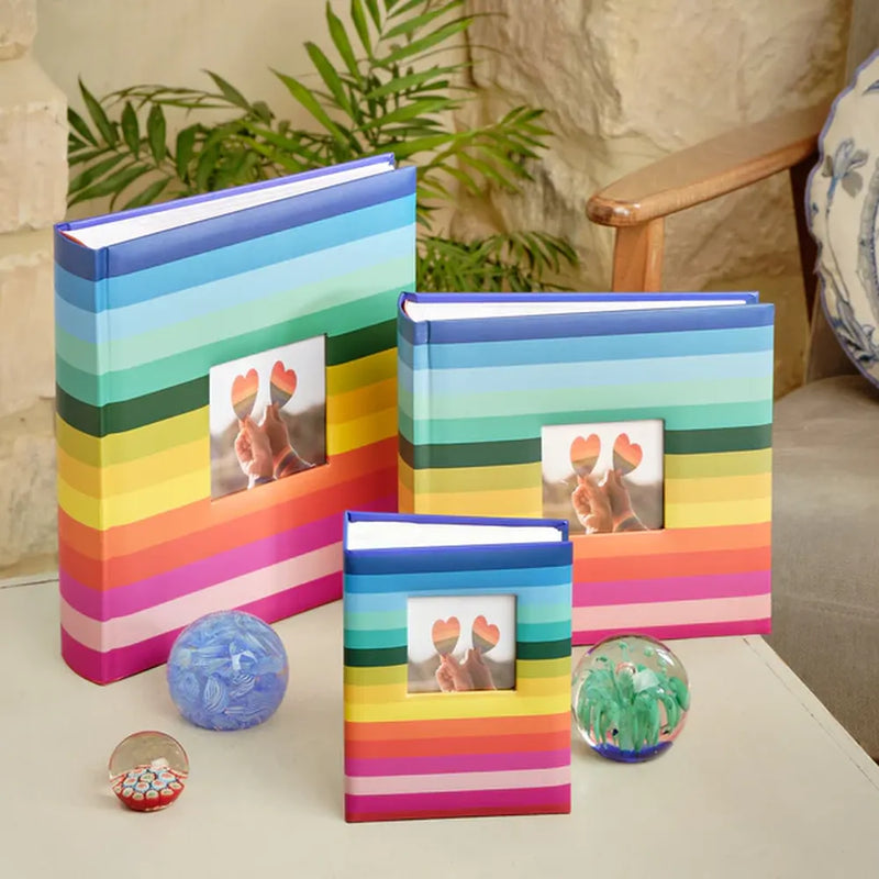 Kenro Rainbow Design Memo Photo Album for 100 7x5" Photos
