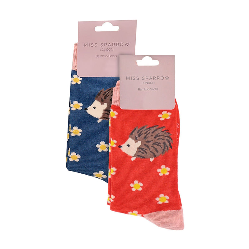 2 Pack Girls Animal Pattern Soft Breathable Bamboo Socks