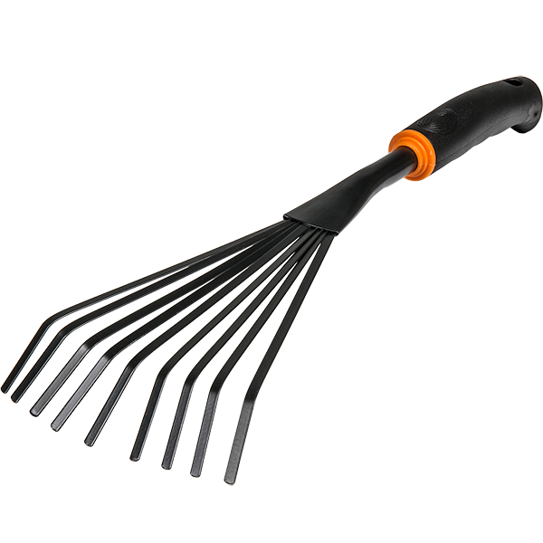 9-Teeth Garden Broom Rake DE LUXE