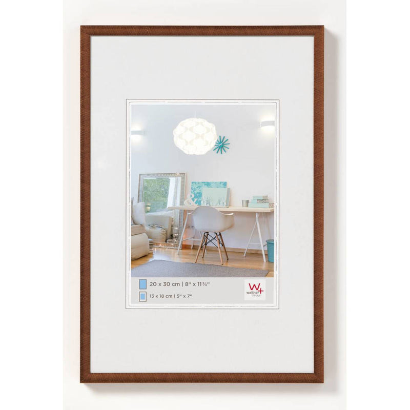 6x4 inch Bronze Walther New Lifestyle Photo Frame (Insert 4x2.75 inch)