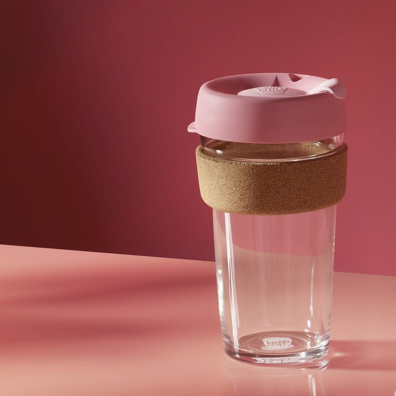 Brew Cork Glass Cup - 16oz | Saskatoon