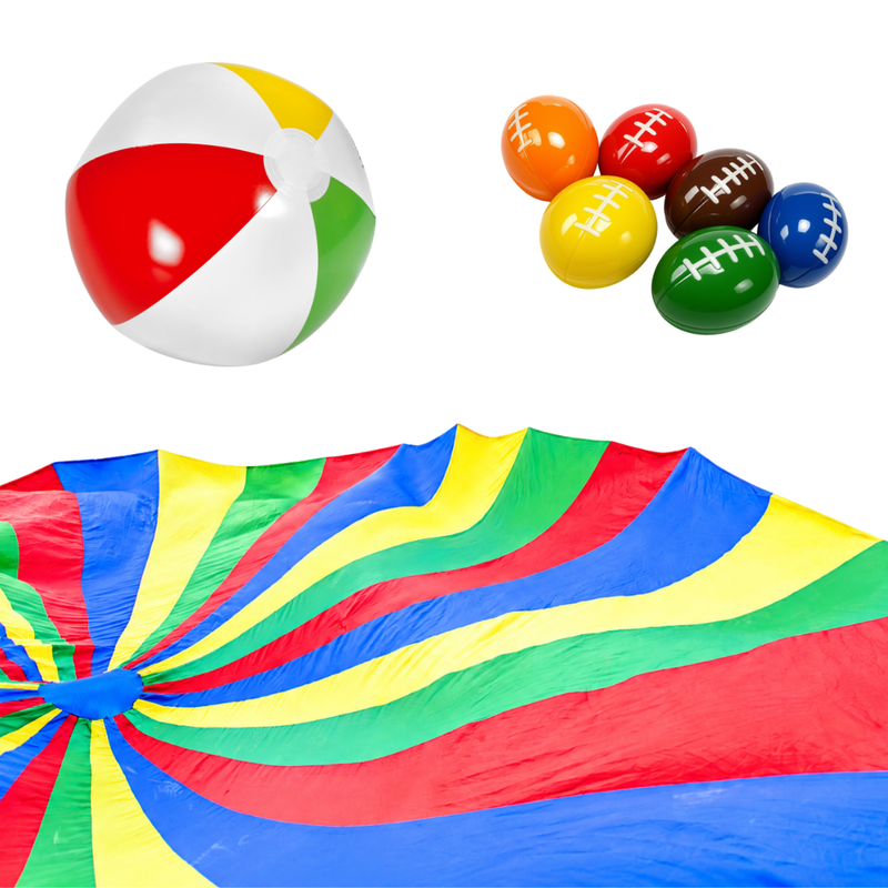 Keep 'em Up! Parachute Play