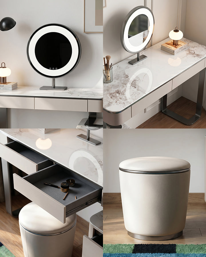 Kelvin Dressing Table with LED Mirror