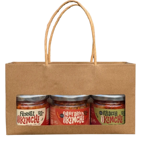 Kimchi Lover Gift Set - (Every Day Kimchi - Radish Kimchi - Fennel Kimchi)