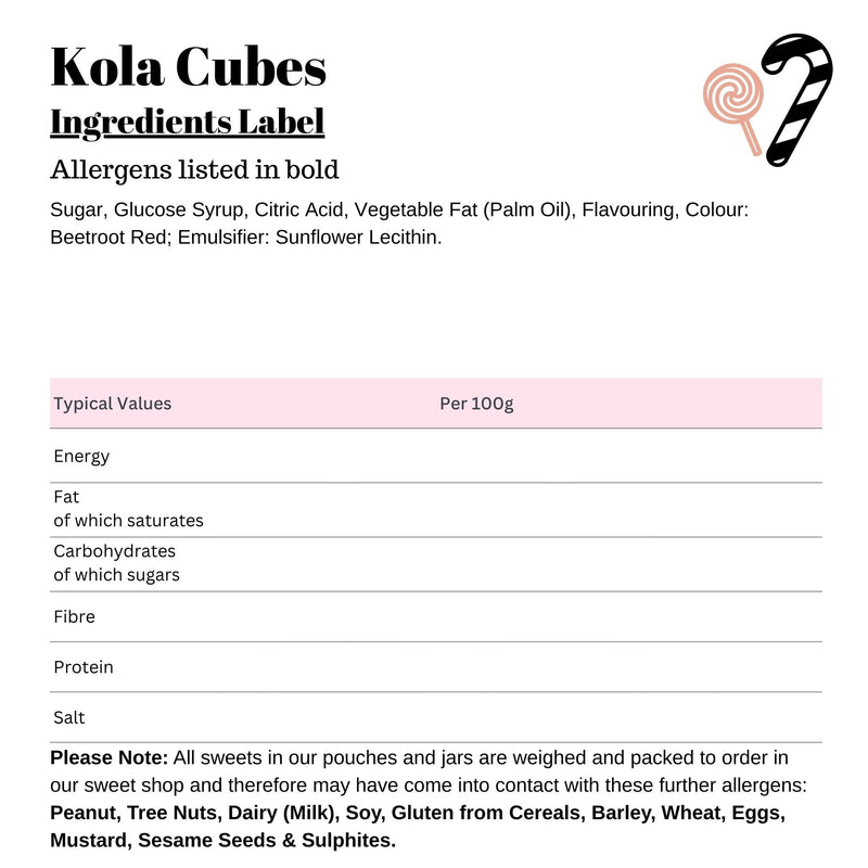 Kola Cubes