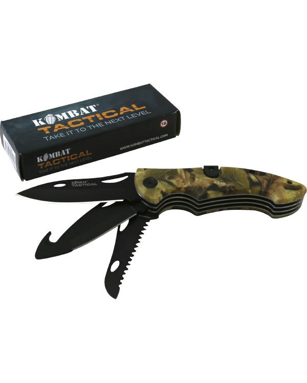 Kombat Bushcraft Knife (Various Colours)