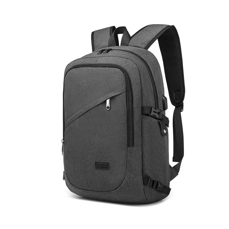 Kono Anti-Theft Travel Laptop Backpack - 15.6” USB Charging Rucksack Lightweight