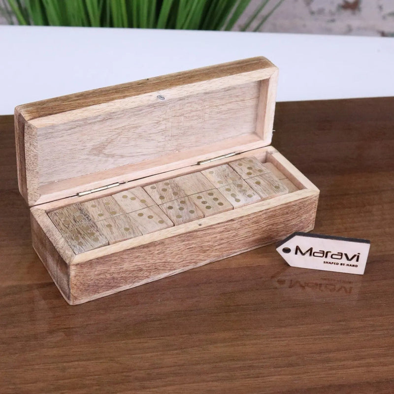 Kumari Wooden Domino Set with Box