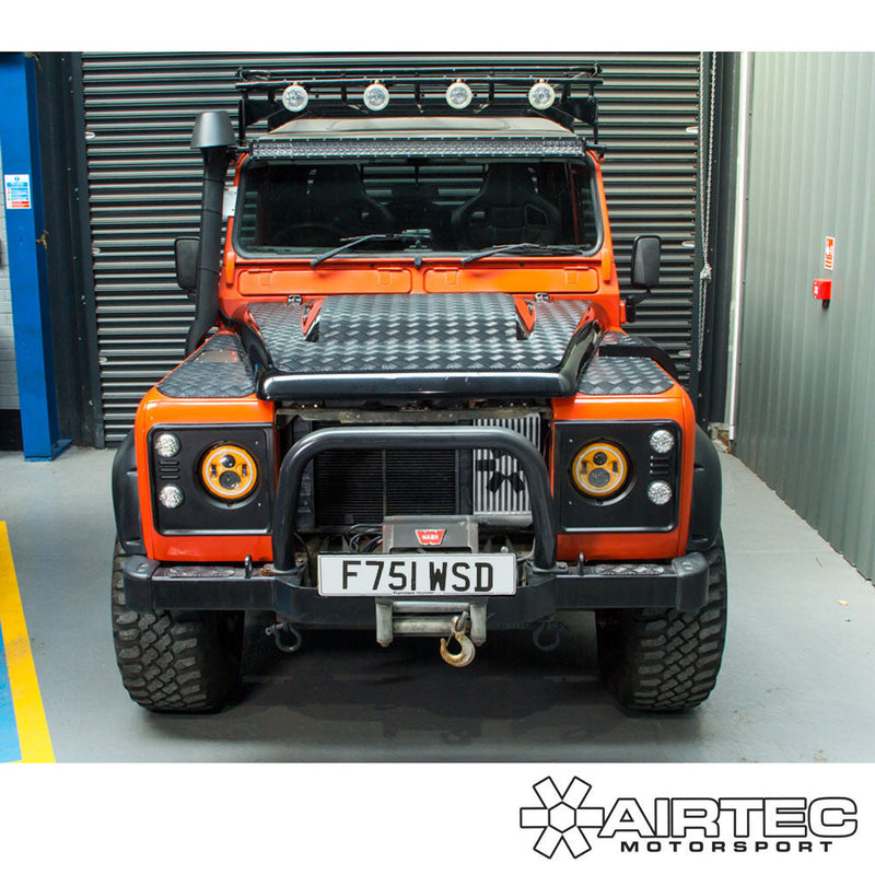 AIRTEC MOTORSPORT SIDE MOUNT INTERCOOLER UPGRADE FOR LAND ROVER 200TDI PLATFORM