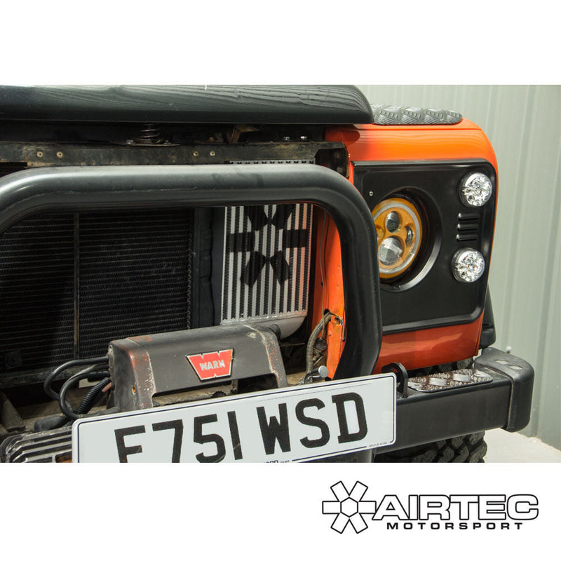 AIRTEC MOTORSPORT SIDE MOUNT INTERCOOLER UPGRADE FOR LAND ROVER 300TDI PLATFORM