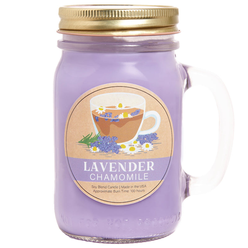 Lavender Chamomile Mini Mason Candle