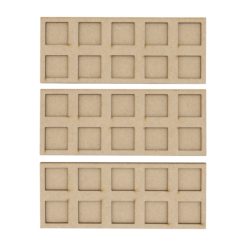 5x2 - 20mm Square Movement Tray