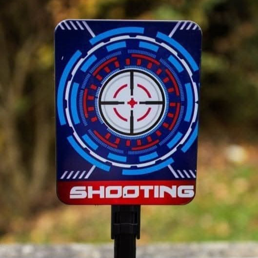 3 Target Electronic Shooting Game Auto Reset LCD Score Display