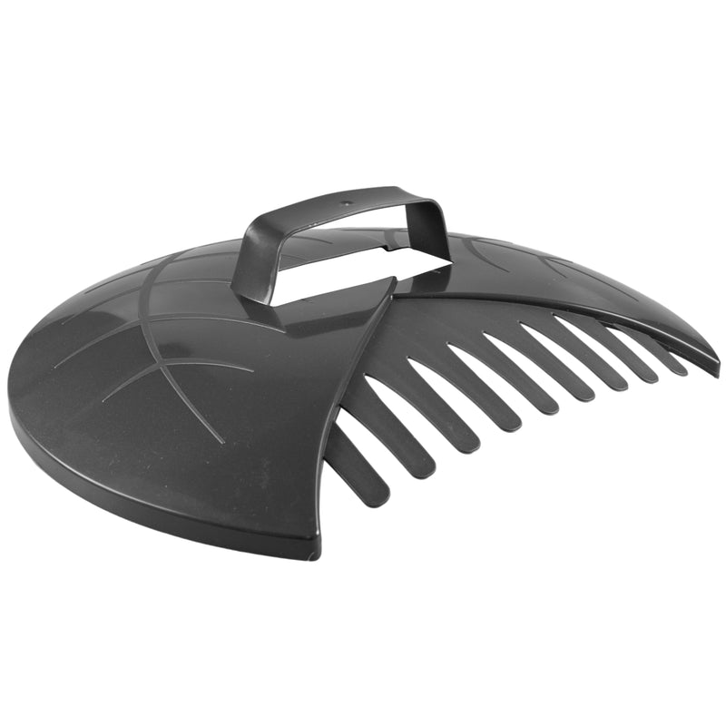 Leaf Grab Garden Cleaning Scoops, Dark Gray