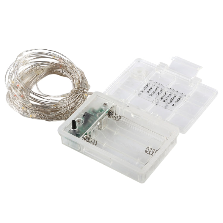 50 LEDs 3 x AA Batteries Box Fairy Lamp Decorative Light with Remote Control, DC 5V, White Light/Remote Control, Warm White/Remote Control, Colorful Light/Remote Control