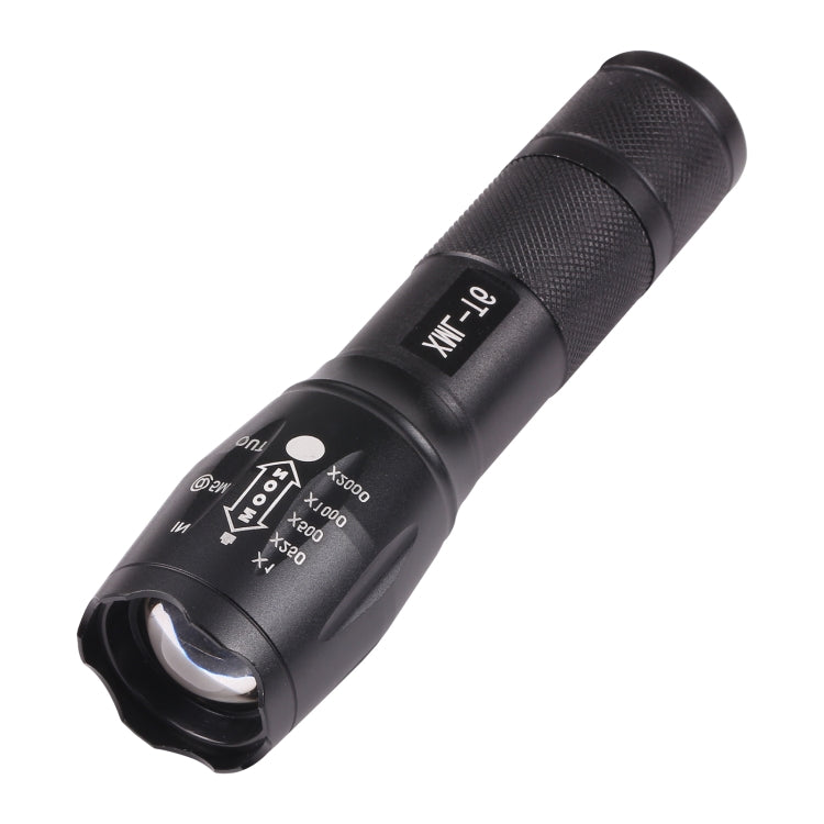 10W T6 Aluminum Alloy Flashlight Zoomable, 2