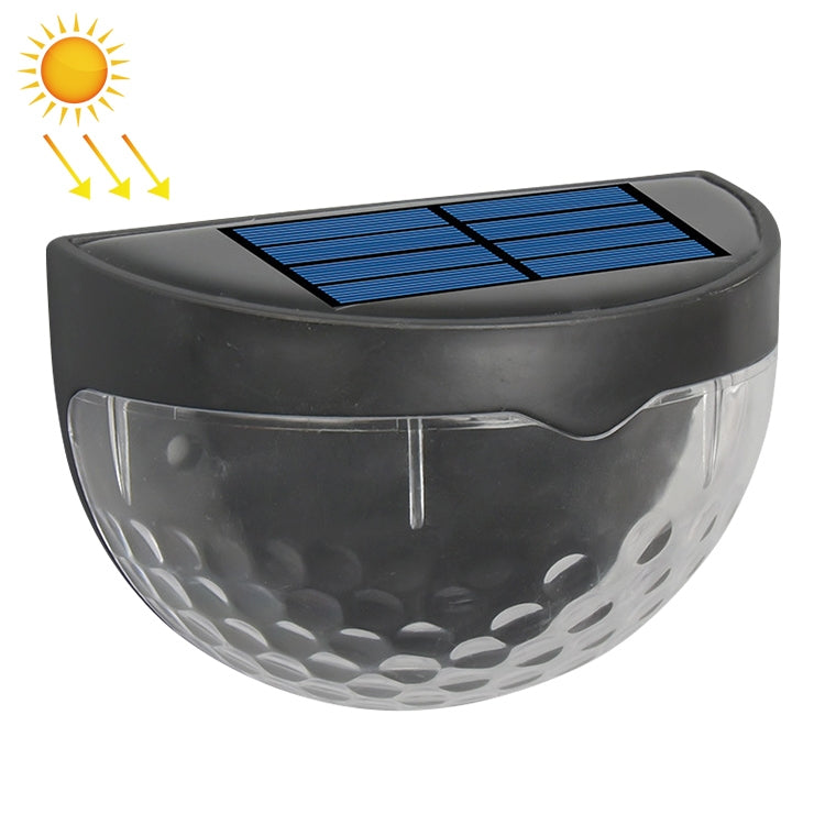6 LED Outdoor Solar Water Drop Fence Light