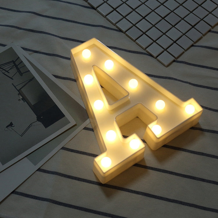 Dry Battery Powered Warm White Standing Hanging LED Holiday Light, A, N, B, O, C, P, D, Q, E, R, F, G, T, U, V, I, J, W, K, X, L, M, Z