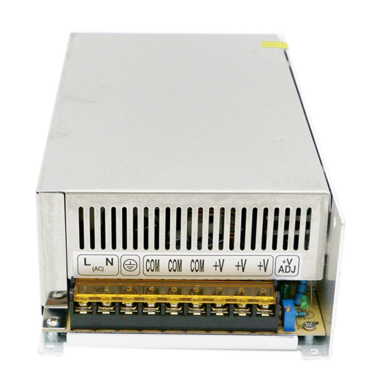 SOMPOM S-480-12 480W 12V 40A Iron Shell Driver LED Light Strip Lighting Monitor Power Supply, 480W 40A