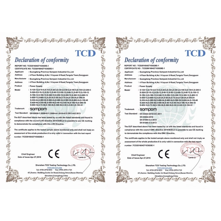 SOMPOM S-480-12 480W 12V 40A Iron Shell Driver LED Light Strip Lighting Monitor Power Supply, 480W 40A