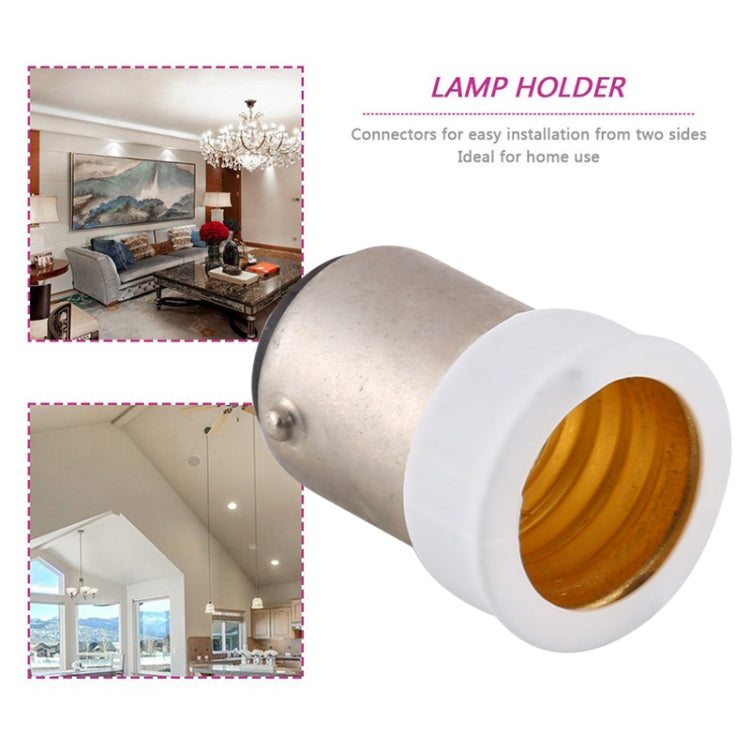 B15 to E14 Light Lamp Bulbs Adapter Converter, B15 to E14