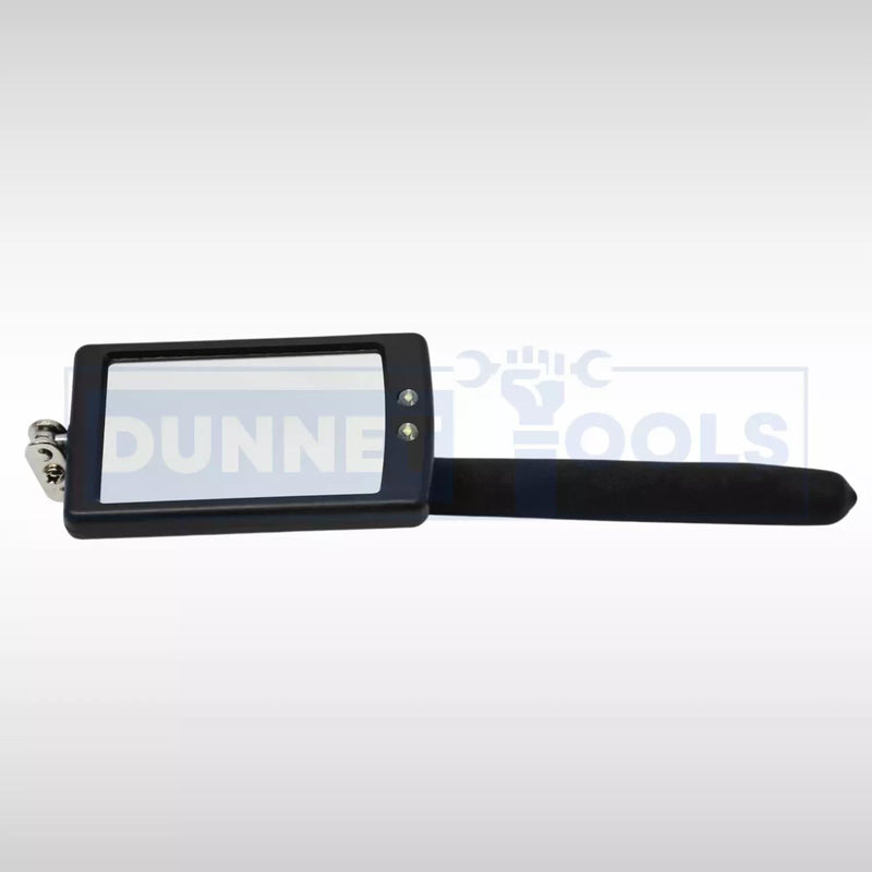 Telescopic LED Inspection Mirror 29–87cm Swivel Tool