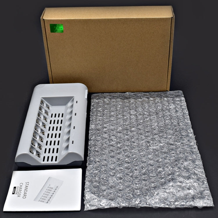 100-240V 8 Slot Battery Charger for AA & AAA Battery, US Plug