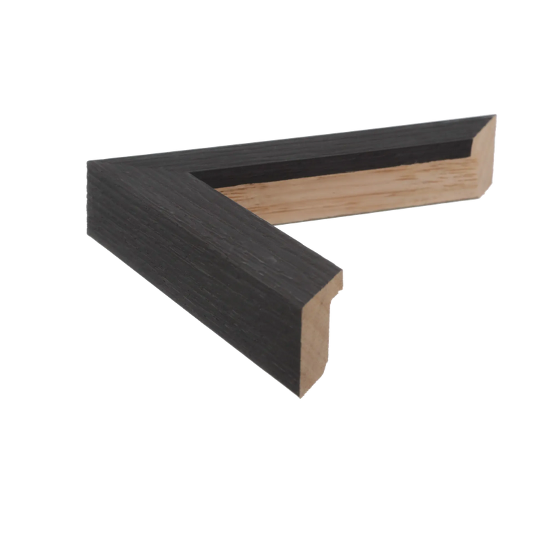 Linear I Black Picture Frame, 8.8x26.3"