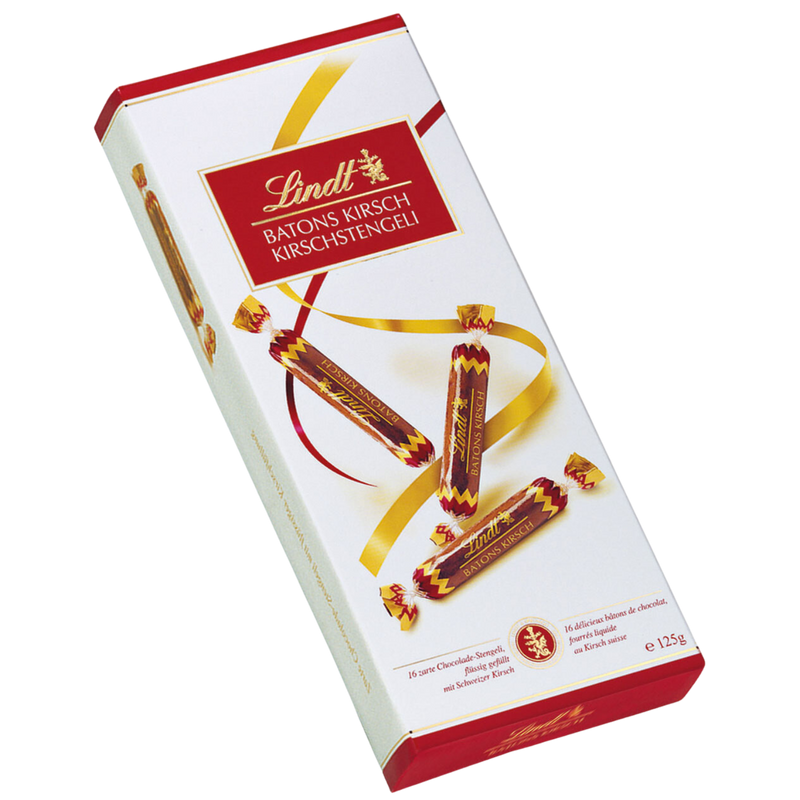Lindt Kirsch Batons Gift Box | 125g or 250g