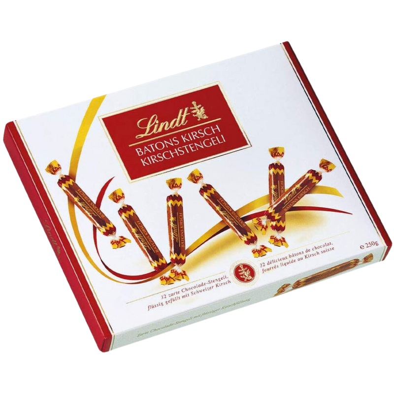 Lindt Kirsch Batons Gift Box | 125g or 250g
