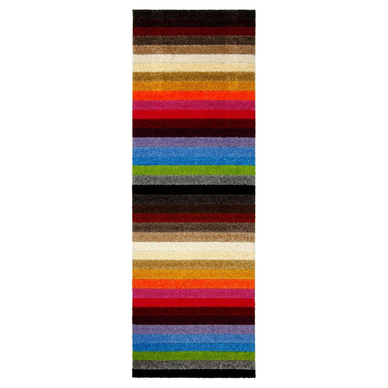 Alya Striped Multicolour Rugs | 117M