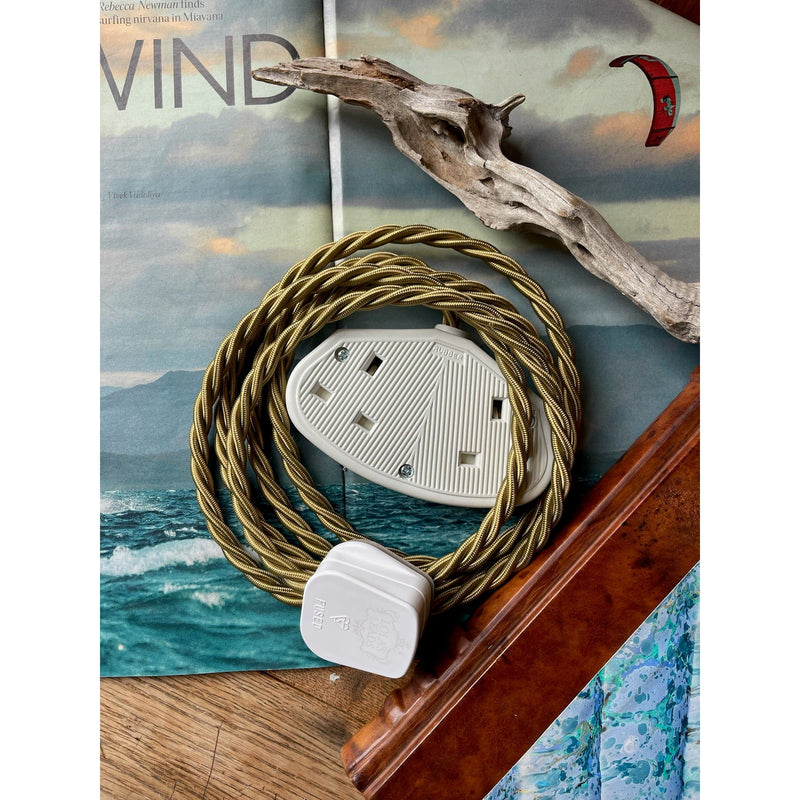 Kelp - Lola's Leads Fabric Extension Cable