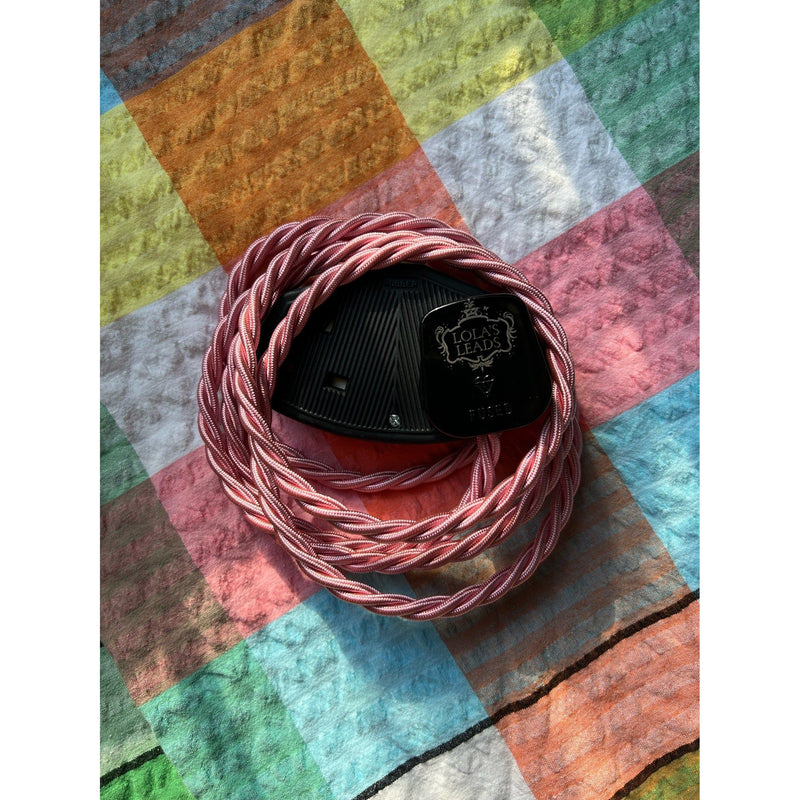 Shrimp - Lola's Leads Fabric Extension Cable