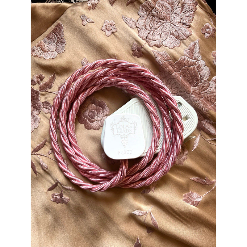 Shrimp - Lola's Leads Fabric Extension Cable