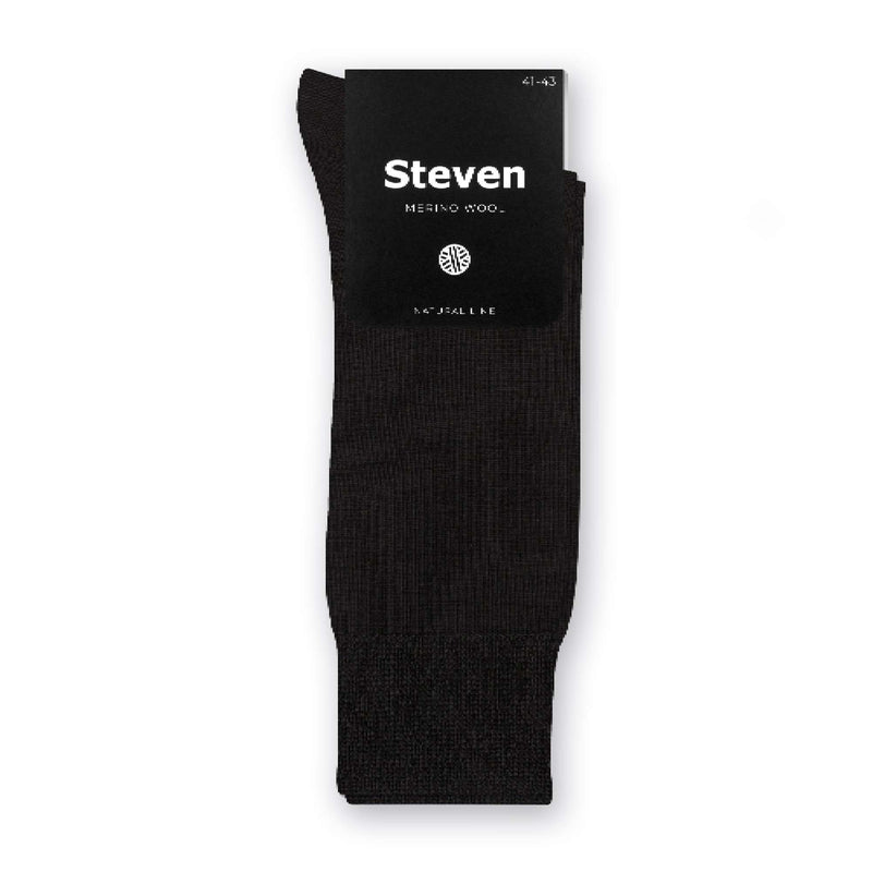 Mens Warm Soft Merino Wool Ribbed Dress Socks