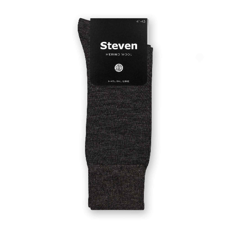 Mens Warm Soft Merino Wool Ribbed Dress Socks
