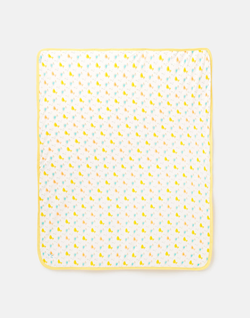 Little Ducks Soft Baby Blanket