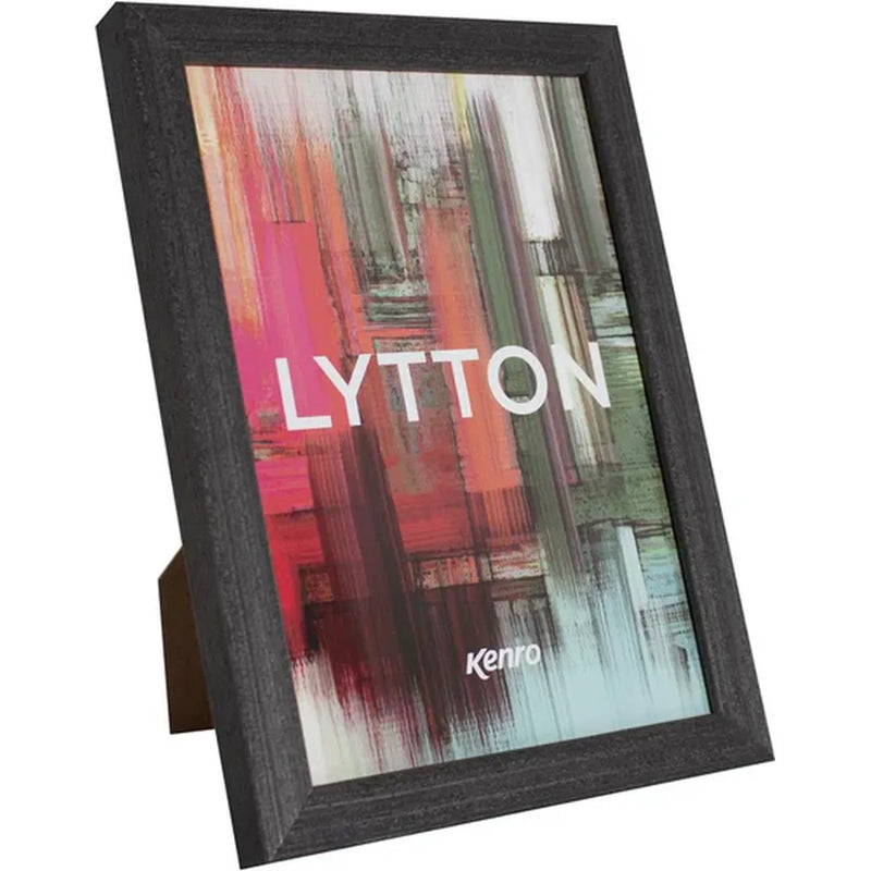 Kenro Lytton Series Wooden 6x4" Photo Frame - Black
