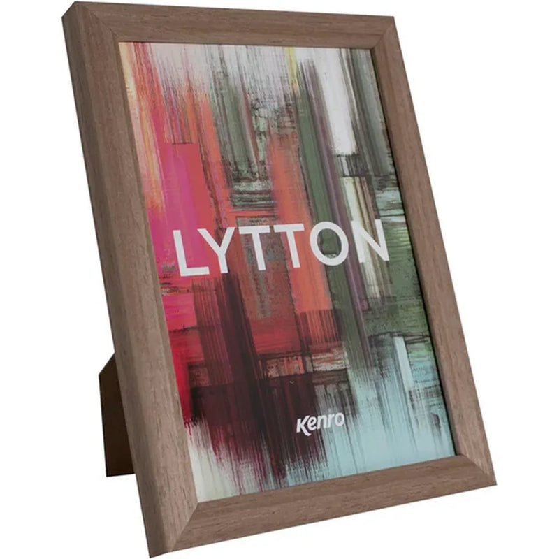 Kenro Lytton Series Wooden 6x4" Photo Frame - Brown