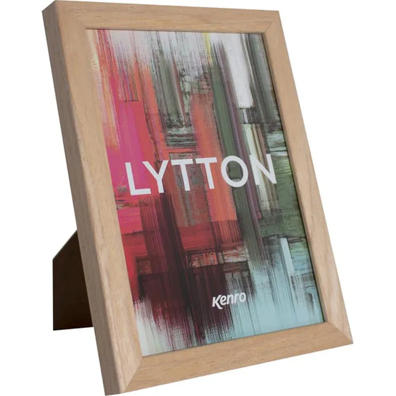 Kenro Lytton Series Wooden 10x8" Photo Frame - Natural