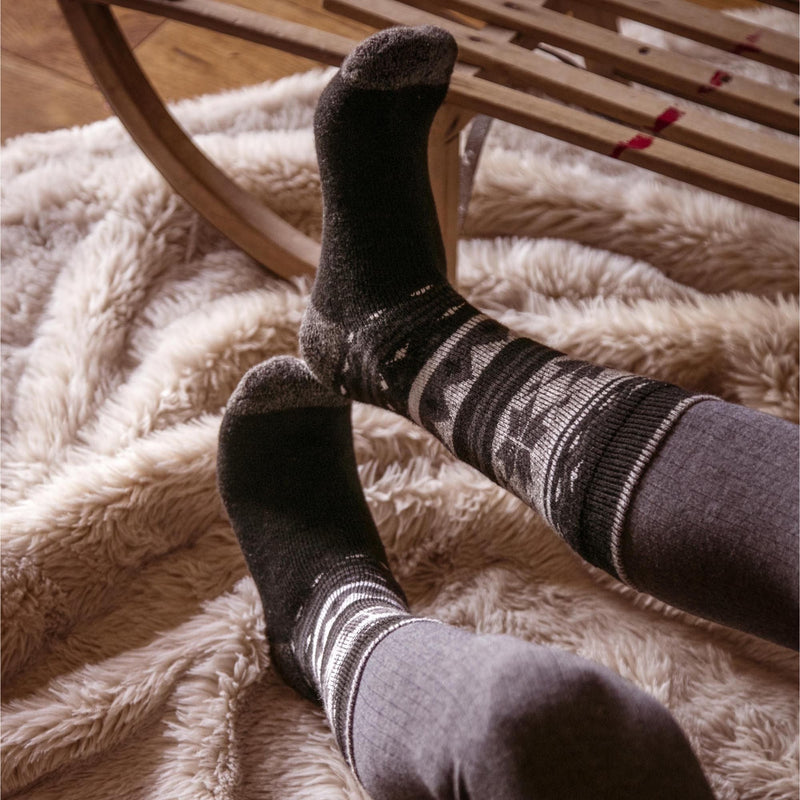Ladies Thin Lightweight Patterned Casual Winter Warm Thermal Socks